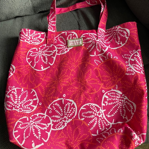 Lilly Pulitzer for Estee Lauder Sand Dollar Bag ~ Perfect for the beach! - Picture 1 of 3